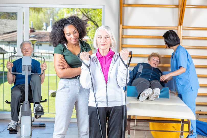 exercise therapy vs. traditional rehab