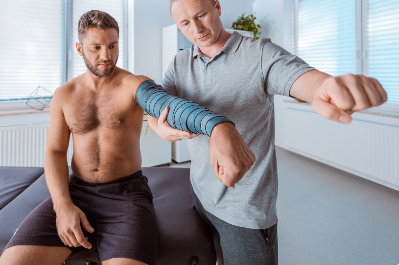 manual therapy and improved range of motion