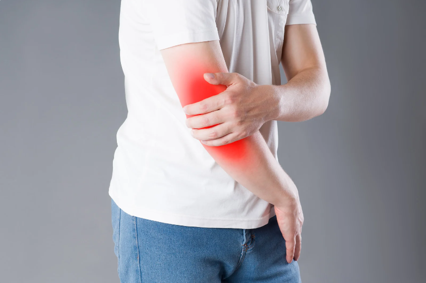 considering the type of pain and inflammation