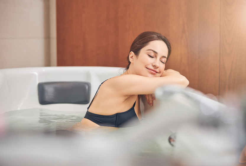 muscular relaxation with hydrotherapy